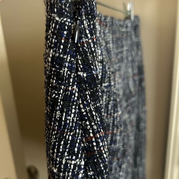 Loft polyester/wool blend tweed mini skirt - Picture 5 of 7